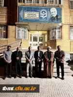 گزارش تصویری حضور و بازدید نمایندگان سازمان مرکزی دانشگاه فرهنگیان از مجموعه بدنسازی و مرکز ورزش و تندرستی دانشگاه فرهنگیان شهید رجایی تربت حیدریه. 2