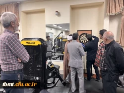 گزارش تصویری حضور و بازدید نمایندگان سازمان مرکزی دانشگاه فرهنگیان از مجموعه بدنسازی و مرکز ورزش و تندرستی دانشگاه فرهنگیان شهید رجایی تربت حیدریه. 4