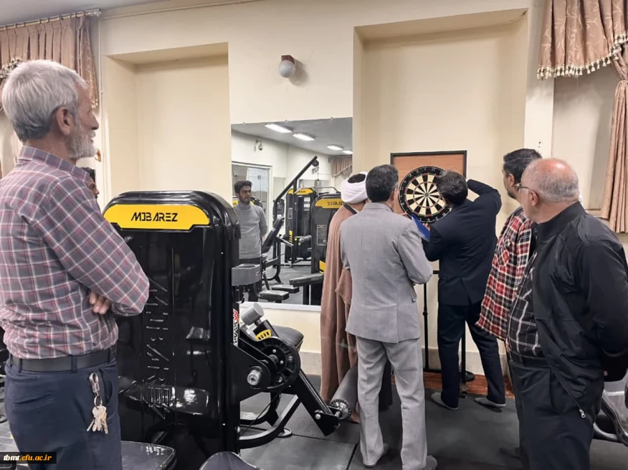 گزارش تصویری حضور و بازدید نمایندگان سازمان مرکزی دانشگاه فرهنگیان از مجموعه بدنسازی و مرکز ورزش و تندرستی دانشگاه فرهنگیان شهید رجایی تربت حیدریه. 4