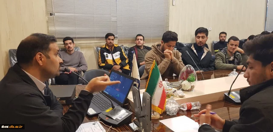 حضور و ارائه جناب سرهنگ طحان رئیس پلیس مبارزه با مواد مخدر شهرستان در دانشگاه فرهنگیان 3