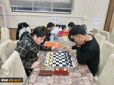 گزارش تصویری برگزاری مسابقه شطرنج