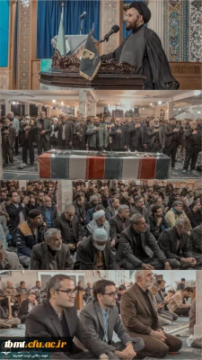 حضور پرشور اساتید، دانشجویان و پرسنل دانشگاه فرهنگیان شهید رجائی تربت حیدریه در نماز جمعه