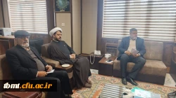 نشست رئیس مجمع اندیشمندان آزادی خواه با فرماندار ویژه شهرستان تربت حیدریه  2