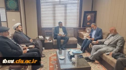 نشست رئیس مجمع اندیشمندان آزادی خواه با فرماندار ویژه شهرستان تربت حیدریه  3