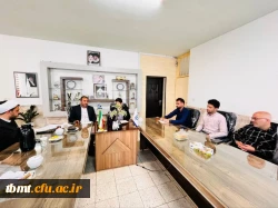 برگزاری جلسه صمیمانه اعضای شورای صنفی دانشگاه فرهنگیان شهید رجایی تربت حیدریه با حضور مسئولین استان  2