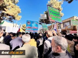حضور پرشور دانشجومعلمان دانشگاه فرهنگیان تربت حیدریه در راهپیمایی یوم الله ۱۳ آبان 5