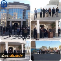 حضور پرشور دانشجومعلمان دانشگاه فرهنگیان تربت حیدریه در راهپیمایی یوم الله ۱۳ آبان 7