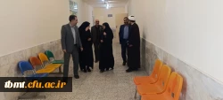 بازدید سرکارخانم دکتر زارع، مدیرکل منابع انسانی دانشگاه فرهنگیان، از واحد های شهید رجایی و امام خمینی تربت حیدریه  2