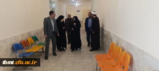 بازدید سرکارخانم دکتر زارع، مدیرکل منابع انسانی دانشگاه فرهنگیان، از واحد های شهید رجایی و امام خمینی تربت حیدریه 