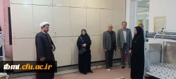 بازدید سرکارخانم دکتر زارع، مدیرکل منابع انسانی دانشگاه فرهنگیان، از واحد های شهید رجایی و امام خمینی تربت حیدریه  3