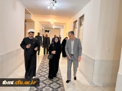 بازدید سرکارخانم دکتر زارع، مدیرکل منابع انسانی دانشگاه فرهنگیان، از واحد های شهید رجایی و امام خمینی تربت حیدریه  4