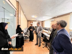 بازدید سرکارخانم دکتر زارع، مدیرکل منابع انسانی دانشگاه فرهنگیان، از واحد های شهید رجایی و امام خمینی تربت حیدریه  5