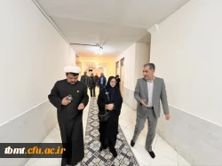 بازدید سرکارخانم دکتر زارع، مدیرکل منابع انسانی دانشگاه فرهنگیان، از واحد های شهید رجایی و امام خمینی تربت حیدریه  9