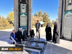 بازدید سرکارخانم دکتر زارع، مدیرکل منابع انسانی دانشگاه فرهنگیان، از واحد های شهید رجایی و امام خمینی تربت حیدریه  10