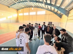 گزارش مسابقات فوتسال بین دانشگاهی  تربت حیدریه 2