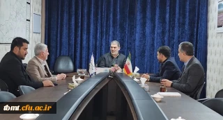 پیگیری مقدمات احداث ساختمان جدید دانشگاه فرهنگیان تربت حیدریه در دیدار با رئیس دانشگاه فرهنگیان استان خراسان رضوی با محسن زنگنه نماینده مجلس