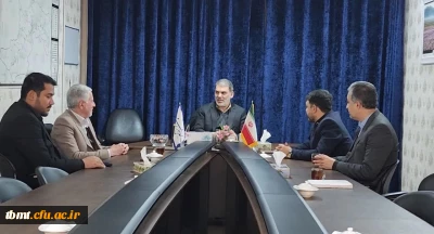 پیگیری مقدمات احداث ساختمان جدید دانشگاه فرهنگیان تربت حیدریه در دیدار با رئیس دانشگاه فرهنگیان استان خراسان رضوی با محسن زنگنه نماینده مجلس