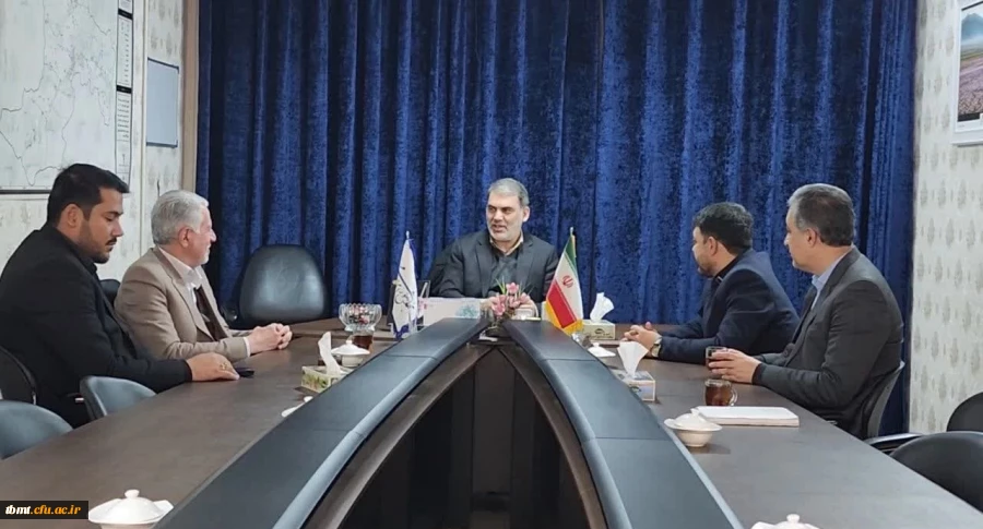 پیگیری مقدمات احداث ساختمان جدید دانشگاه فرهنگیان تربت حیدریه در دیدار با رئیس دانشگاه فرهنگیان استان خراسان رضوی با محسن زنگنه نماینده مجلس 2
