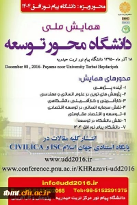 همایش ملی دانشگاه محور توسعه